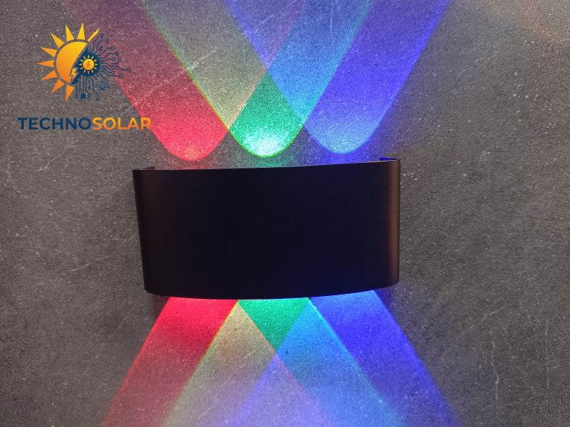 چراغ دکوراتیو قطاری 6w RGB بدنه آلومینیوم