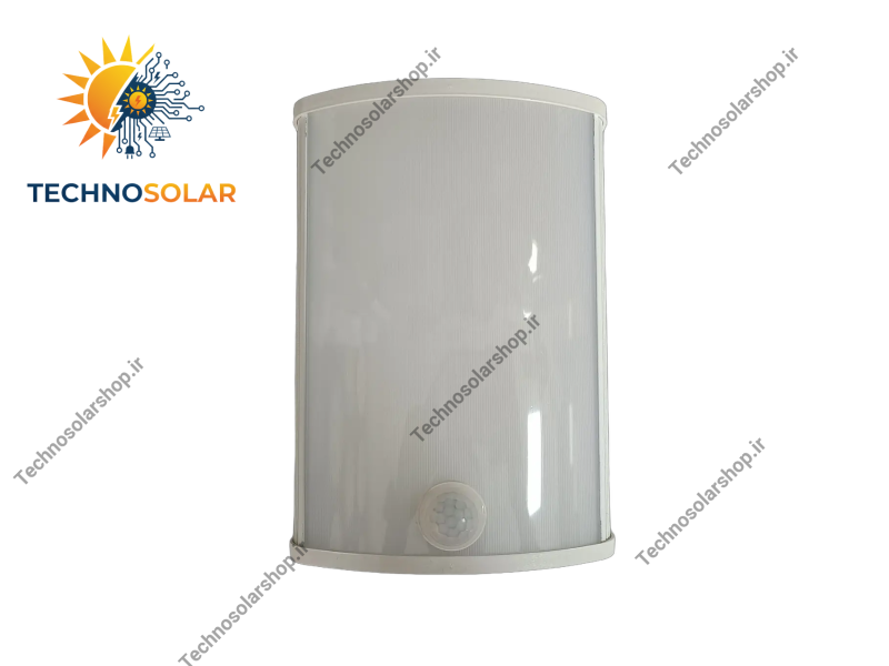 چراغ دیواری لاوان سنسوریک 20 وات روکار پارس شعاع توس