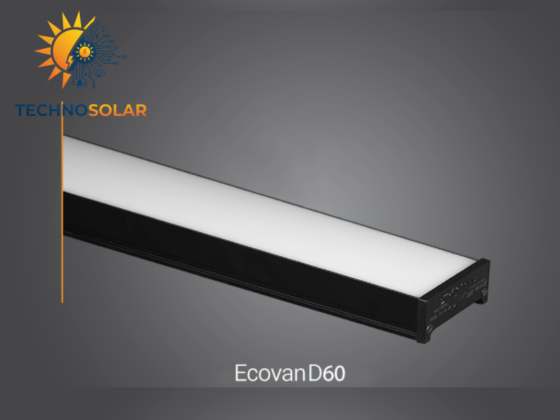 اکووان 80وات L120سانتی D60 بدنه مشکی