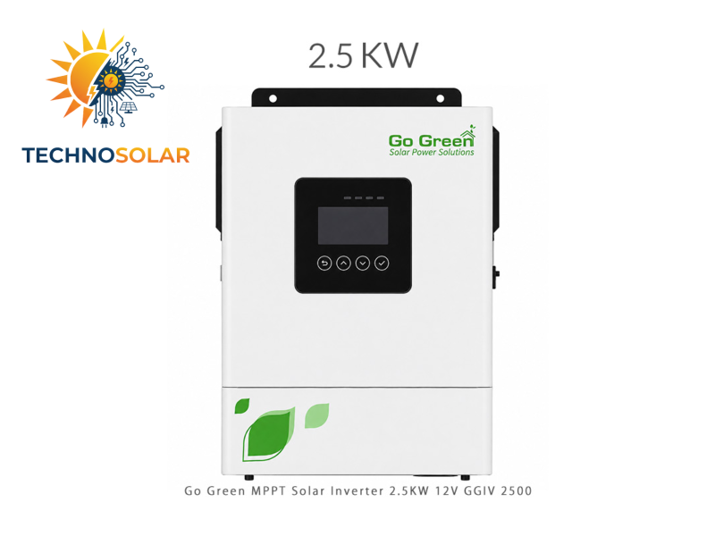 سانورتر 2.5KW و 12V مدل GGIV 2500 برند Go Green