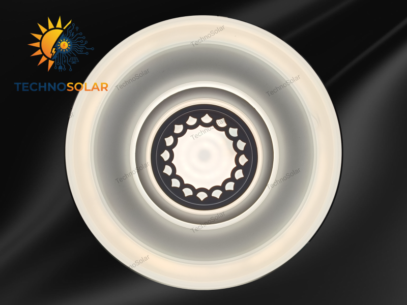 چراغ سقفی 72 وات گرد طرح خورشید ویمکس مدلIR-V6272R-D